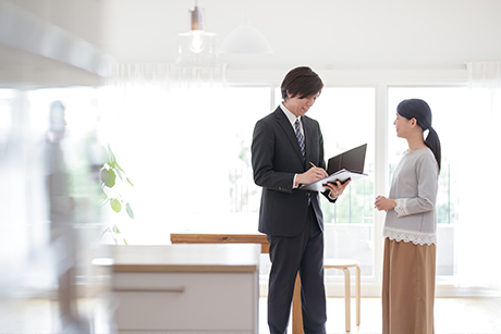 内覧は積極的に引き受ける